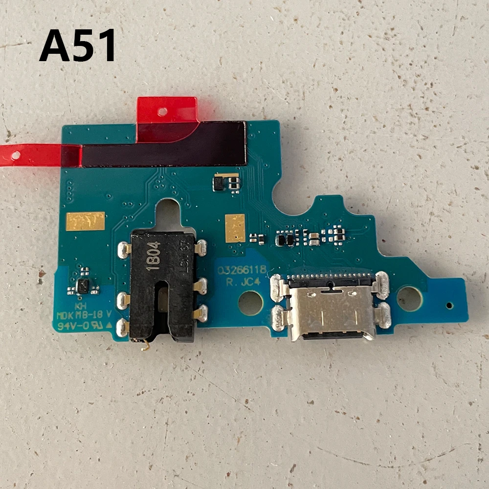 New For Samsung A51 A515F A71 A715F USB Charging Port Mic Microphone Dock Connector Board Flex Cable