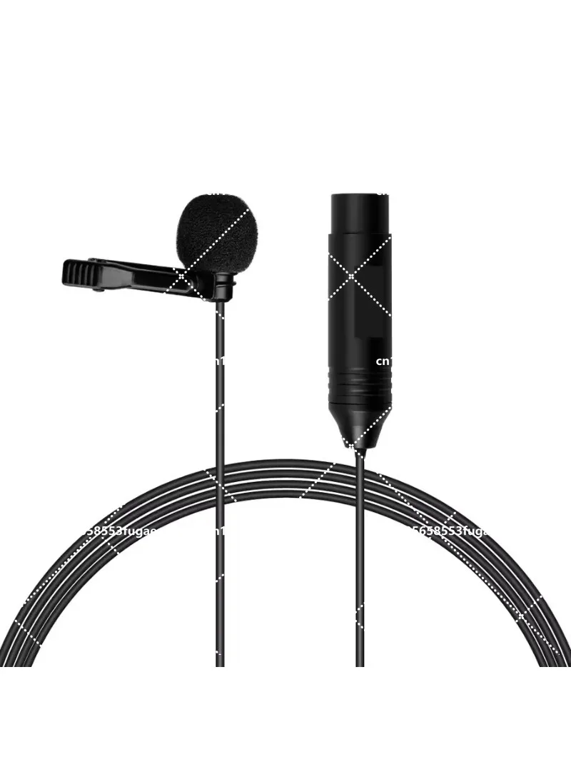 

Professional XLR Lapel Microphone with Phantom Power for Recording, Podcasting, Streaming