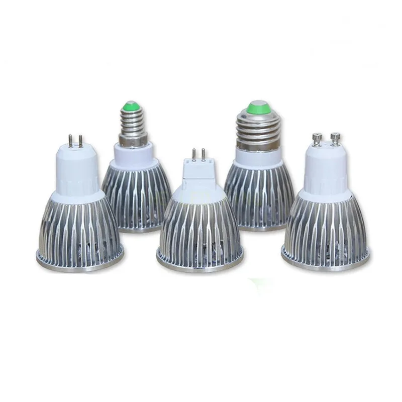 Lampada Led Daya Tinggi MR16 12V GU10 E27 E14 GU5.3 9W 12W 15W Led Cob Spotlight Hangat Putih/Putih Sejuk MR16 12V Lampu Bohlam