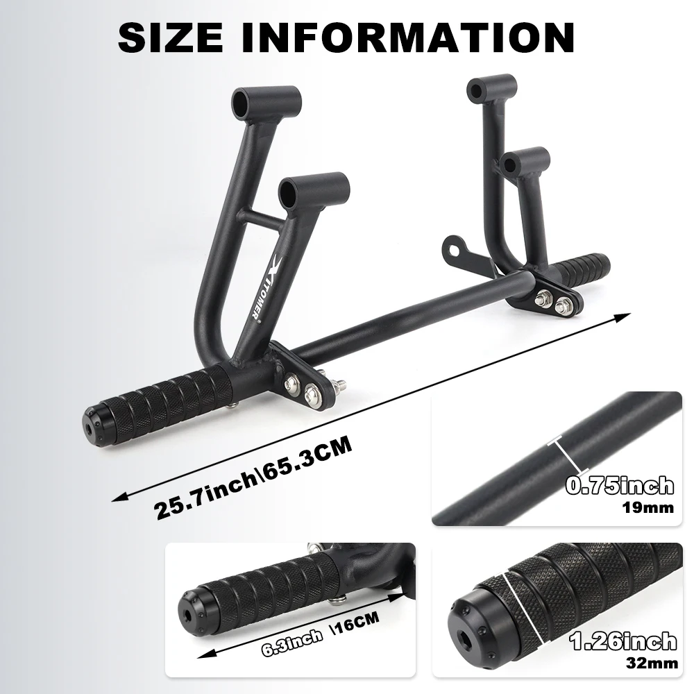 Motorcycle Subcage Stunt Sub Cage For Yamaha YZF-R3 2015-2026 MT-03 2020-2024 Rear Passenger Foot Pegs Crash Bar Engine Guard