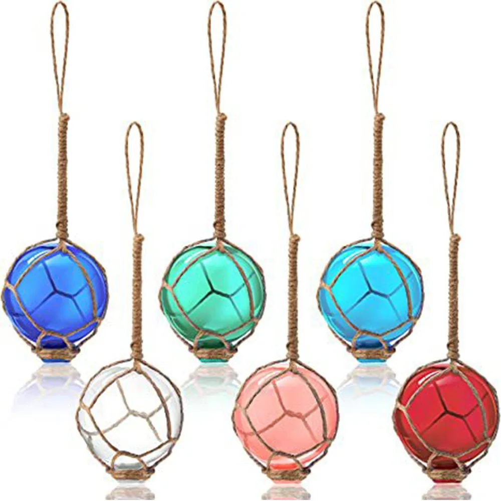 Transparent Painted Ball Crystal Agate Slices Pendant Plastic Pendant Agate Mineral Stone DIY Crafts Painted Hanging Ornament