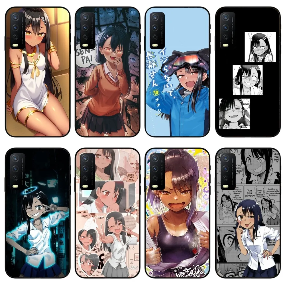 Anime Hayase Nagatoro Cell Phone Case for VIVO Y95 Y93 Y31 Y20 V19 V17 V15 Pro X60 NEX Black Soft Phone Cover Funda