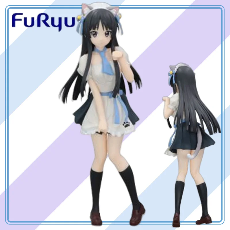 

【100%original】FuRyu K-ON! Akiyama Mio Trio-Try-iT Figure Collection Series Model Cartoon Character Garage Kit Gifts Toys Model