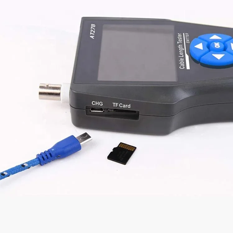 Noyafa NF-8601S TDR rastreador de Cable de red LCD multifuncional para RJ45, RJ11, BNC, Cable de Metal, PIN/POE