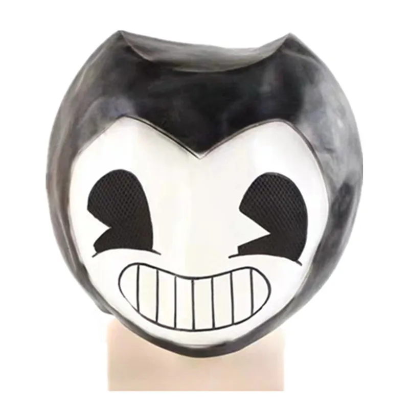 Kids Halloween Costumes Anime B-Bendy Boys Cosplay Bodysuit Girls Allison Jumpsuit+mask Cartoon Disfraces Carnival Party Clothes