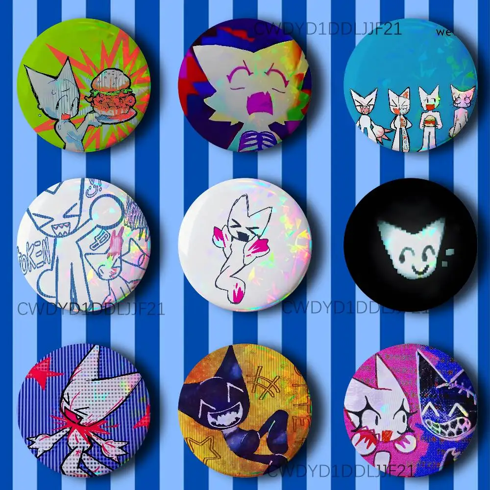 

F-Femantyl KATAMARI Button Pins Cool Anime Cosplay Badges Clothes Backpack Decorations Brooch Gifts