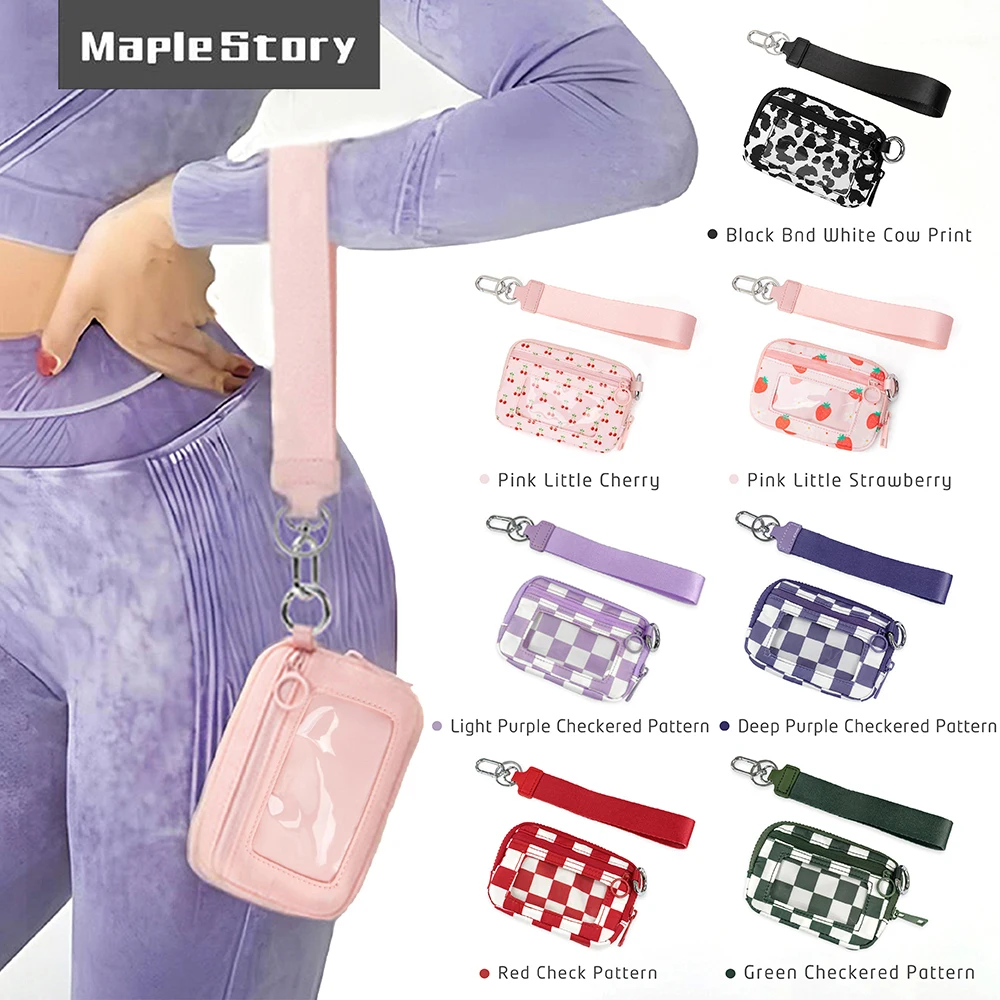 

Portable Coin Purse Women Handbag Small Wallet Storage Pouch Money Pocket Color Coin Key Bag Phone Purse Make Up Bag