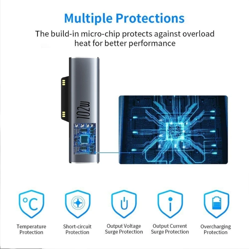 Bộ chuyển đổi sạc nhanh 45W 15V Bộ chuyển đổi sạc cho X/7/6/5/4/3 Book1/2/3