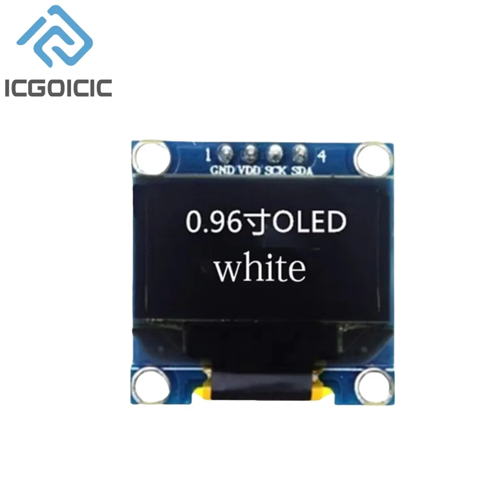 Blue/White/ Yellow Blue Color 128X64 OLED LCD LED Display Module For Raspberry Pi Arduino 0.96 I2C IIC Serial