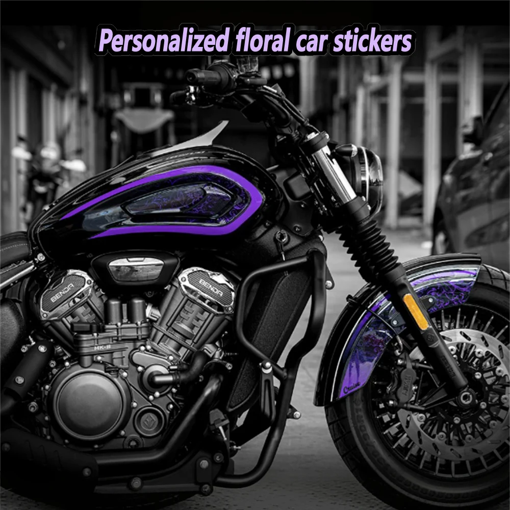 For 2026 Benda Dark Flag 600 personalized decal car sticker original print decal waterproof protection sticker decorative film