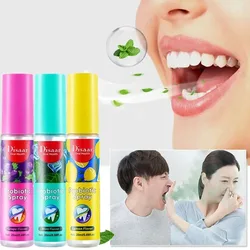 Respiração portátil ambientador spray, boca ambientador, remover o cheiro de fumaça, tratamento oral odor, respiração fresca, duradoura, cuidados dentários