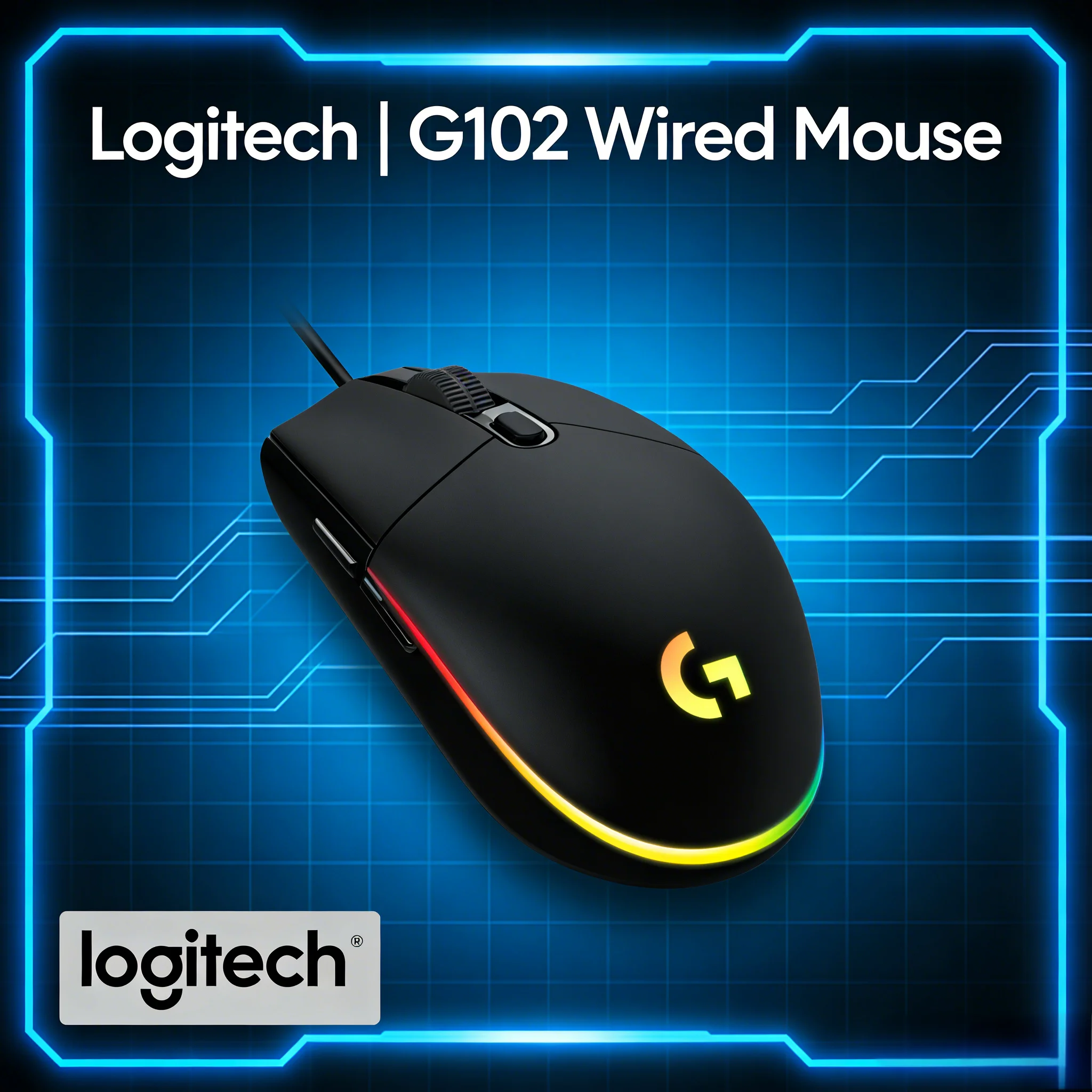 

Игровая мышь Logitech G102 Prodigy 2-го поколения: Выгодная цена, Большая распродажа