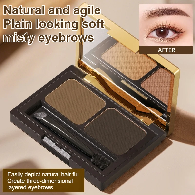 

Eyebrow Powder Is Long-lasting, Waterproof, Sweat Proof, Non Fading, Three-dimensional Natural Eyebrow Pencil for Beginners
