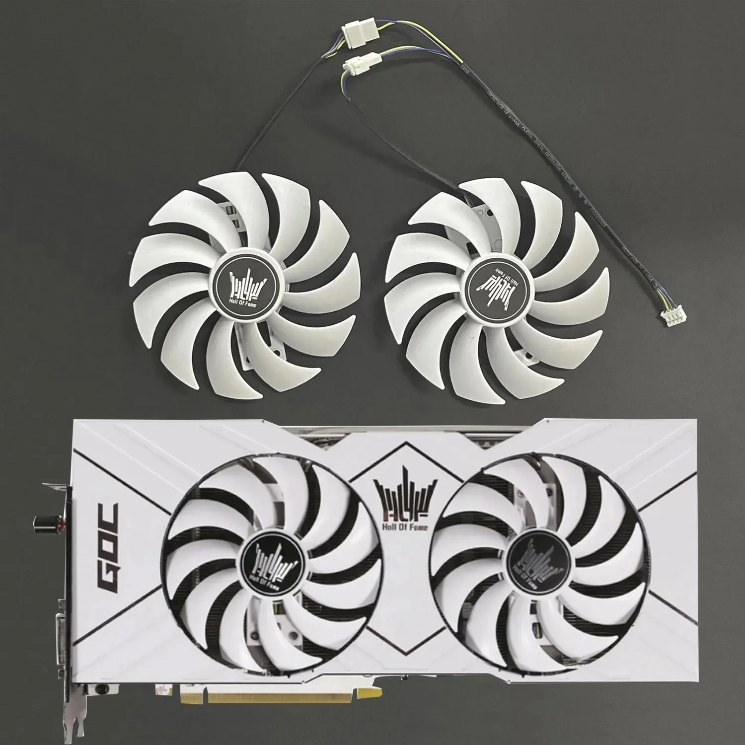 New GAA8B2U 4PIN 100MM GTX980TI GPU Cooler for Galaxy Geforce Gtx 980ti Hof Goc Kfa2 Gtx980ti Hof Graphics Card Fan