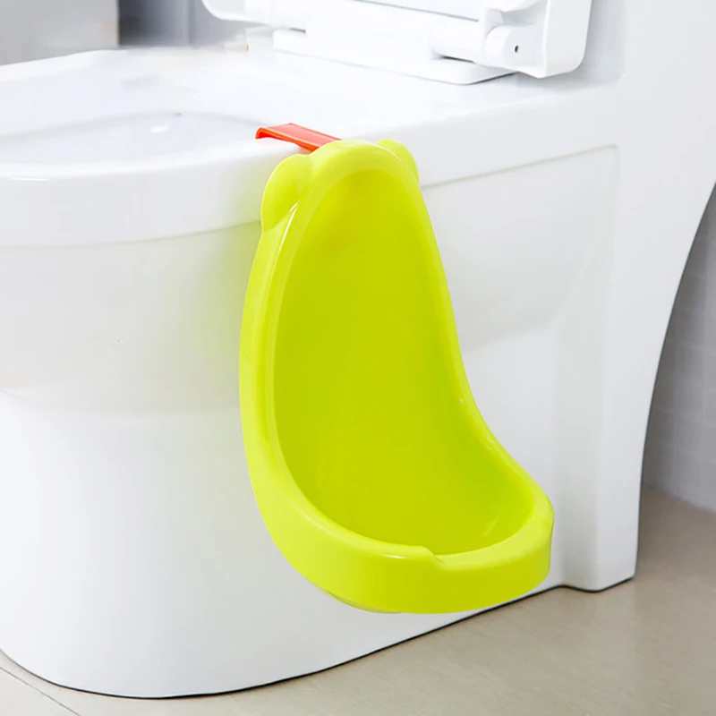 5 Colors Hanging Type Urinal Potty Cute Design Wall Mountable Trainers Boy Bathroom Hook Toddler Pot Portable Training Toilet