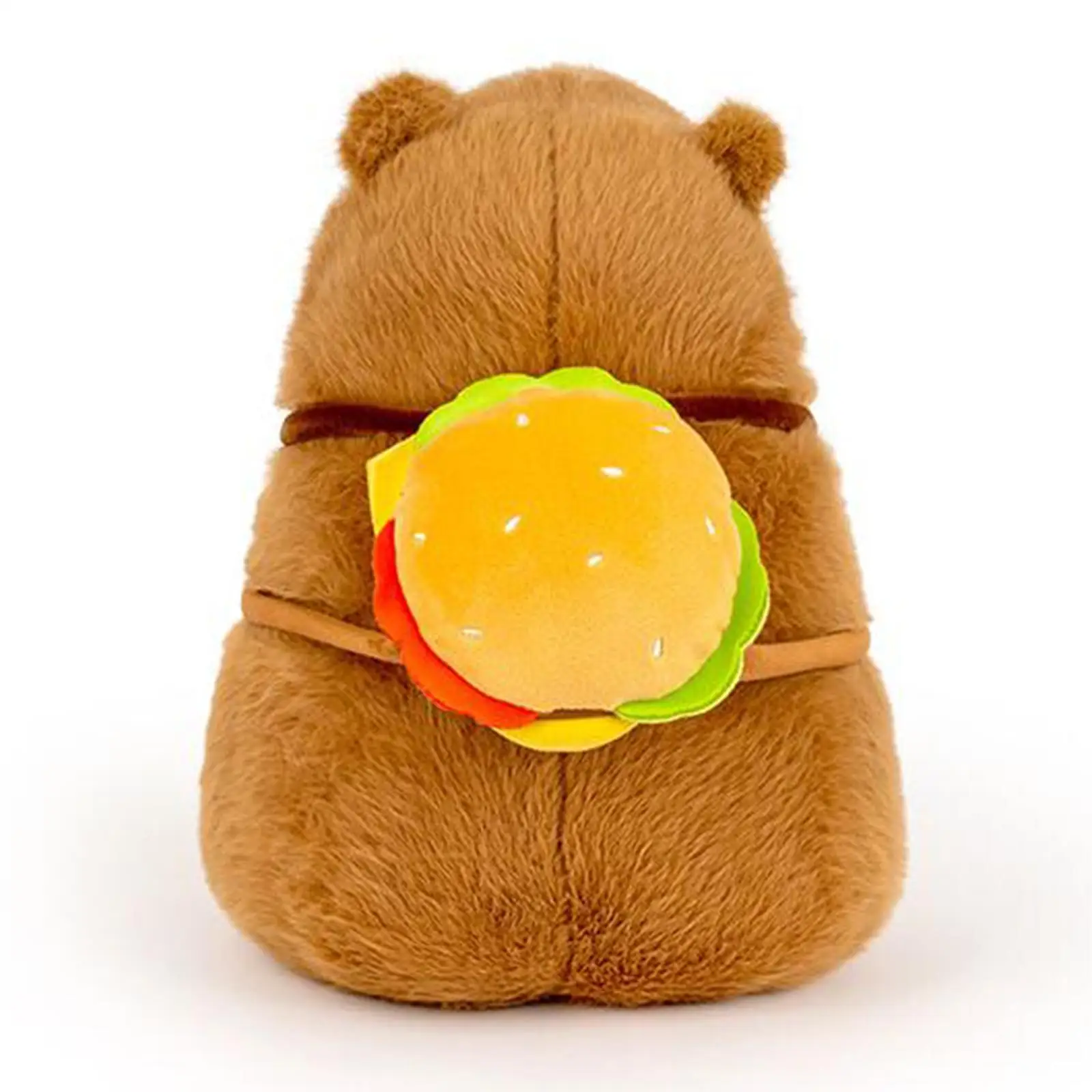 Capybara peluche creativo peluche capibara bambola soggiorno decorazione per la famiglia bambini bambini regali di compleanno decorazione del partito