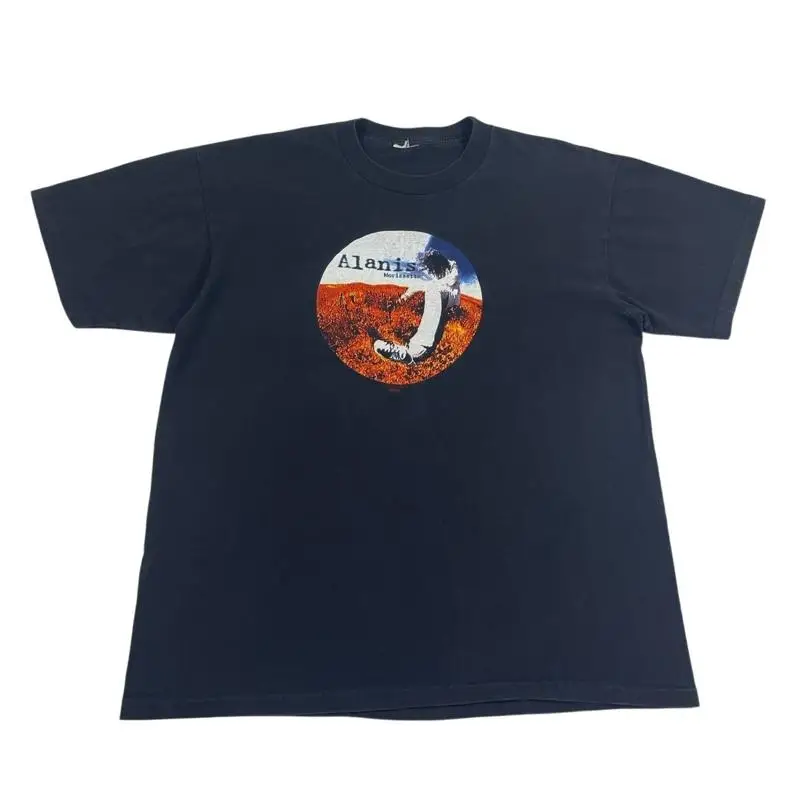 

Винтажная футболка Alanis Morissette Jagged Little Pill Alt Rock Band подходит как XL