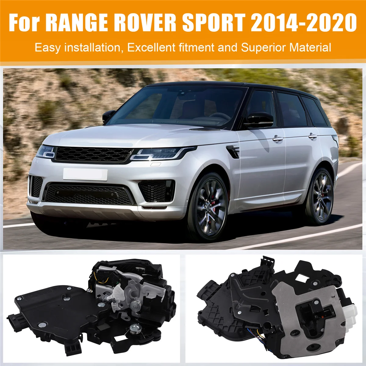 New_車のドアロックラッチ ランドローバー レンジローバー 2013 リア右用