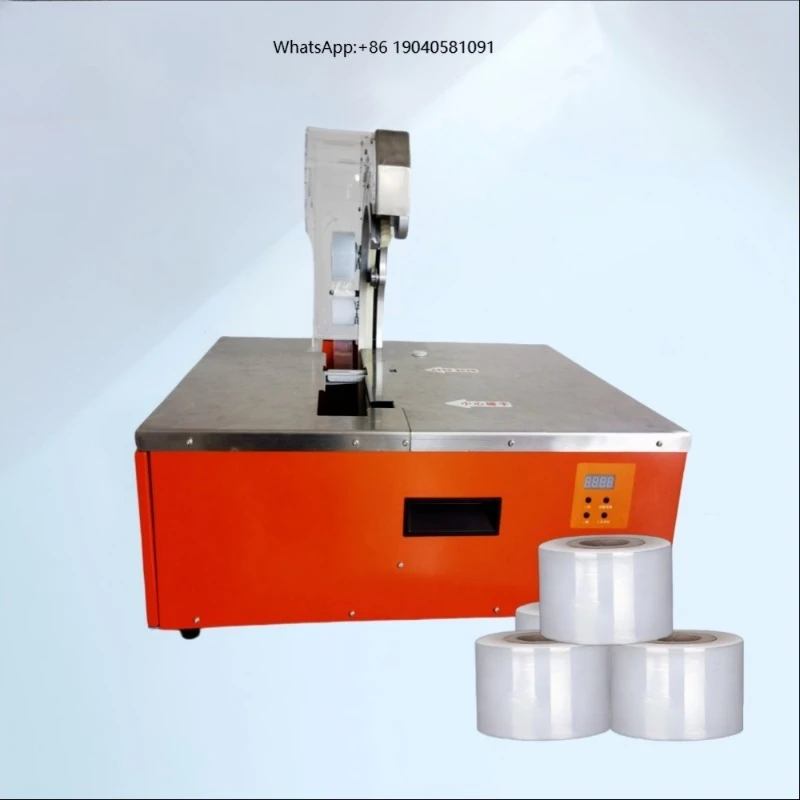 KJ-CR 30mm PE Film Wrapping Machine Plastic Film Belt Packing Machine Automatic Strapping Machine for Hardware Accessories