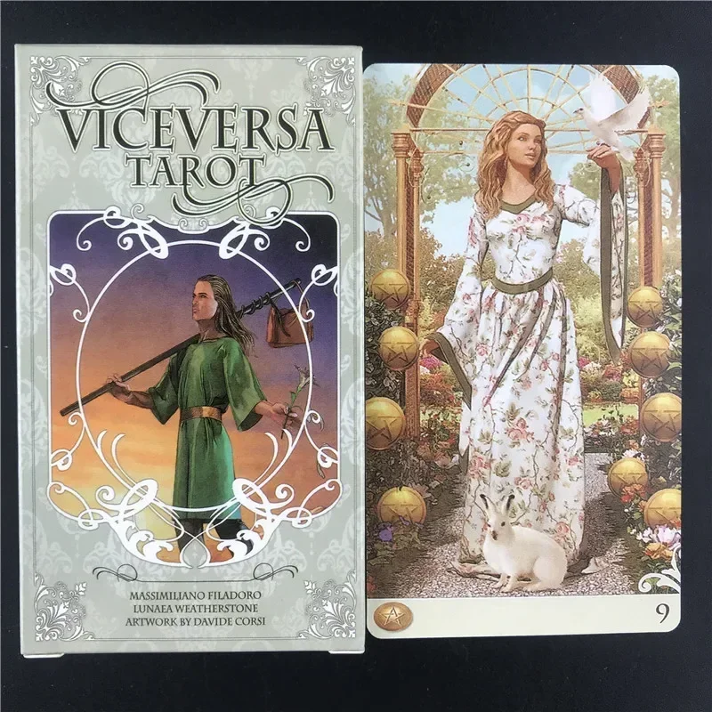 Vice Versa Tarot Kit Tarot Cards Oracle Deck Board Games For Family Gathering Party Playing Cards