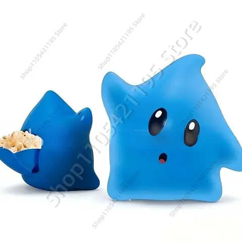 Creative Popular Movie Popcorn Bucket Light Up Movie Prop Toy Gift Star Cute Cartoon Home Theater Desktop Decor