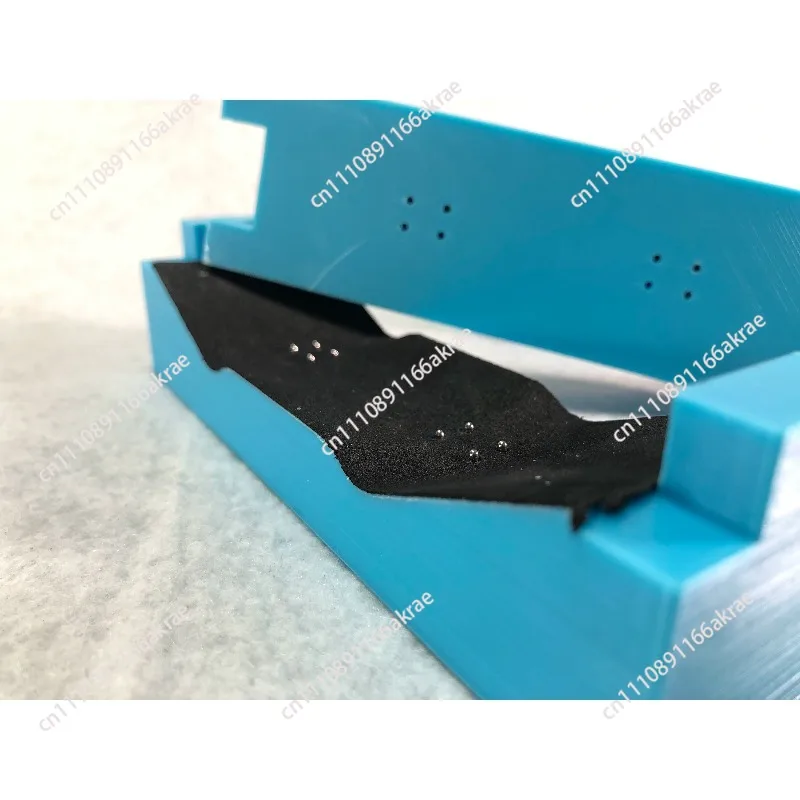 for Finger skateboard Professional Fingerboard Mold S27 - Concave Shape with Metal Bumps for DIY Tech Deck Making, Beginner Kit