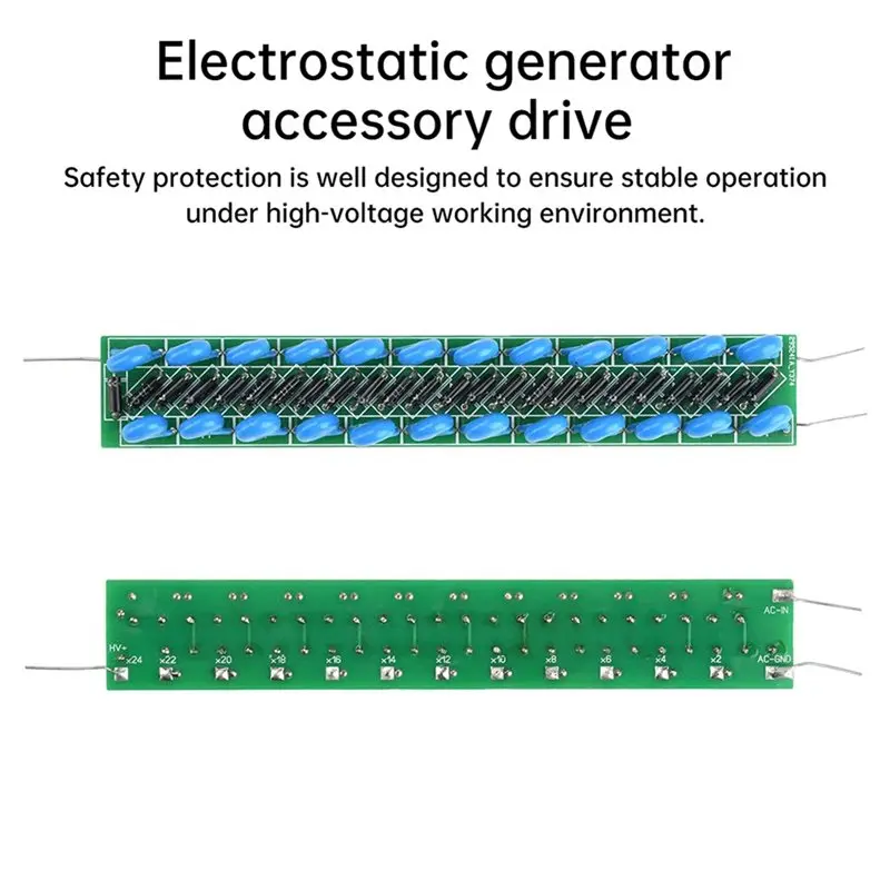 PHILE-60000V High Voltage Power Module 60KV Voltage Doubler Rectifier 24 Times For Generator Motor Electronic Kit
