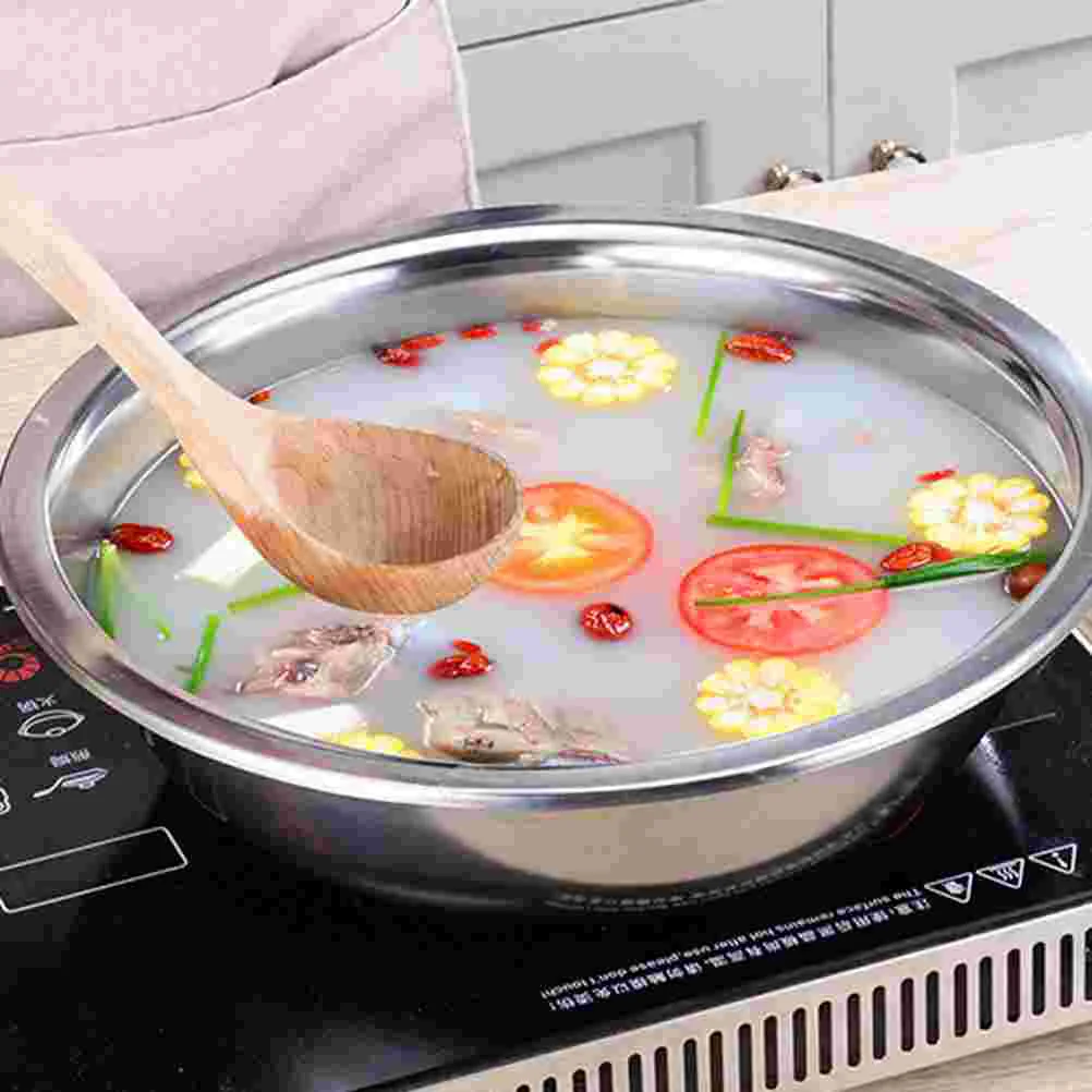 Large Round Basin Laundry Tub Food Containers with Lids Kitchen Utensil Tableware Practical Soup Bowl Baby