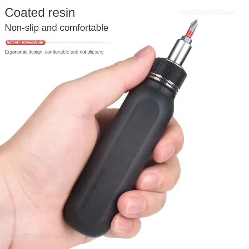 Imagem -05 - Xiaomi-conjunto de Chave de Fenda de Catraca com Haste de Extensão 37 em Ferramenta Manual Punho de Catraca Chave Reparação de Soquete Ferramentas Combinadas Bit
