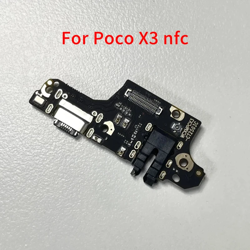 Porta di ricarica per caricabatterie USB tipo C per Xiaomi Poco F1 F2 Pro M3 F3 X2 X3 Pro NFC Dock Connector Cavo flessibile per scheda microfono
