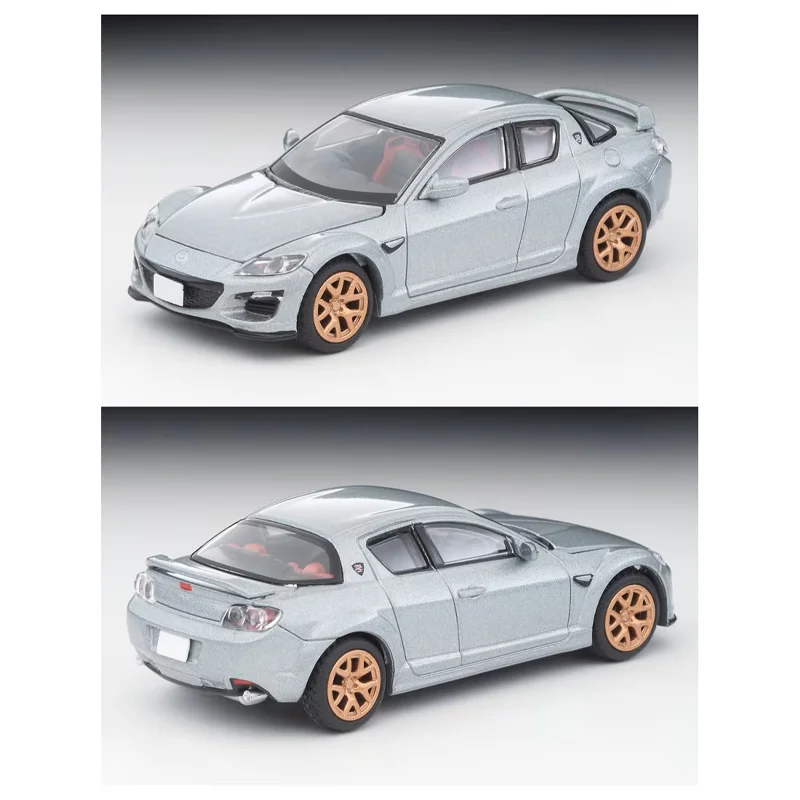 Takara Tomy Tomytec Tomica 1/64 Tlv Vol.18 Mazda RX-8 Geest R Zilver Legering Speelgoed Motor Diecast Metalen Model Geschenken