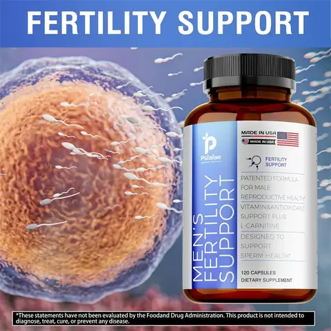 Male Fertility - Antioxidant,Promote Male Reproductive Health, Enhance Fertility,Improve Sperm Motility, Non-GMO,Non-irritating