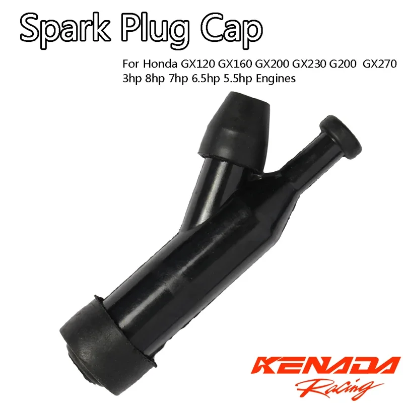 Spark Plug Cap For GX120 GX140 GX160 GX200 GX240 GX270 GX340 GX390 168F 170F 5.5HP 6.5HP 7HP 8HP Small Engine Resistor Type