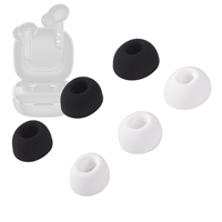 6Pcs Silicone Ear Tips for QCY HT05 ANC TWS Earbuds Eartips for OPPO Enco Air 2 Pro Ture Wireless Tips Oval Mouth Earplugs