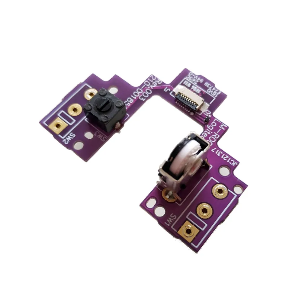 Custom Hot Swap PCB Board for Logitech G Pro Wireless Mouse Welding Free Motherboard with Silver Encoder Coder Repair Part Gift