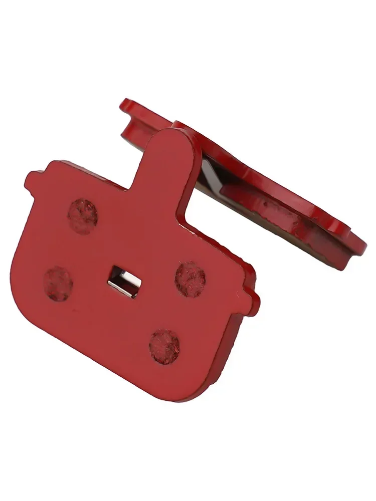 

Bicycle Brake Pads Parts Red Semi-Metallic Set TONGLI-8 1 Pair 2pcs Bike Low Disk Wear Mountain Bike High Quality