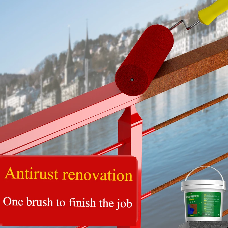 

Грунт для преобразования ржавчины, средство для удаления ржавчины, преобразователь ржавчины, цвет стальной плитки, ремонт дверей и окон, бесплатная шлифовка