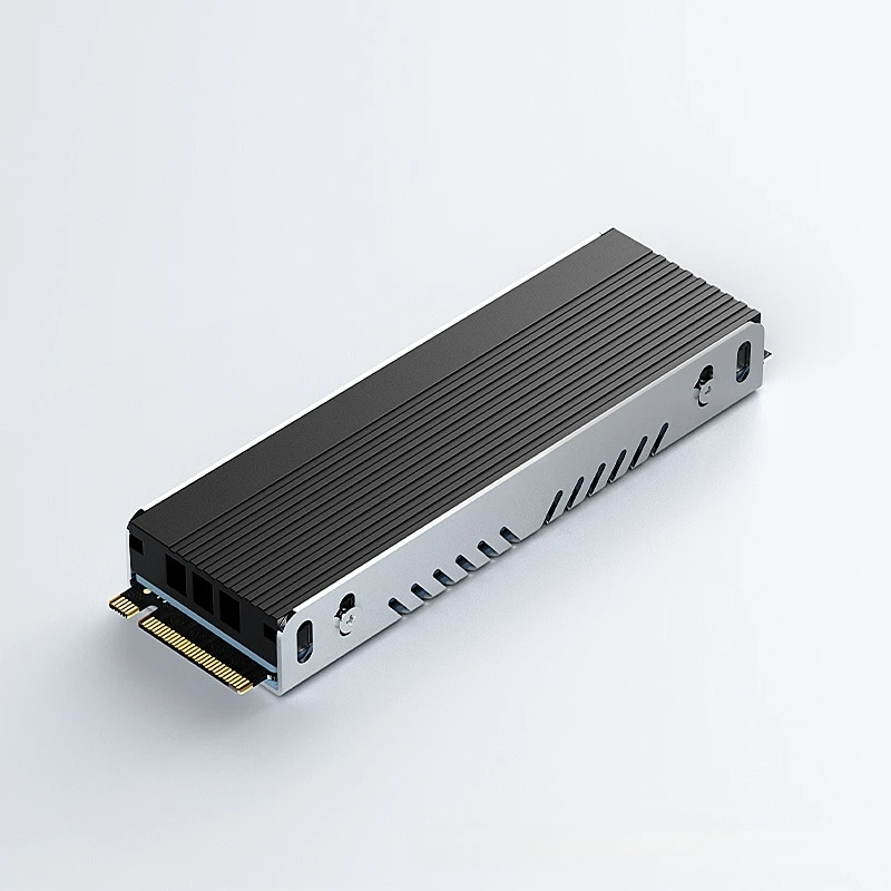 M.2 SSD Heatsink M2 2280 Solid State Hard Disk Aluminum Radiator with Thermal Silicone Pad PS5 Desktop PC NGFF NVME - view 6