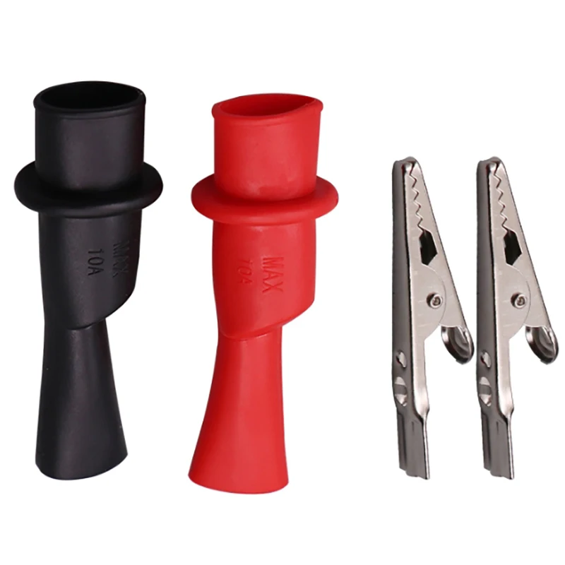 2mm 바늘 테스트 프로브 교체 가능한 멀티 미터 민감한 멀티 미터 테스터 프로브 바나나 소켓 테스터 용 백 프로브 키트