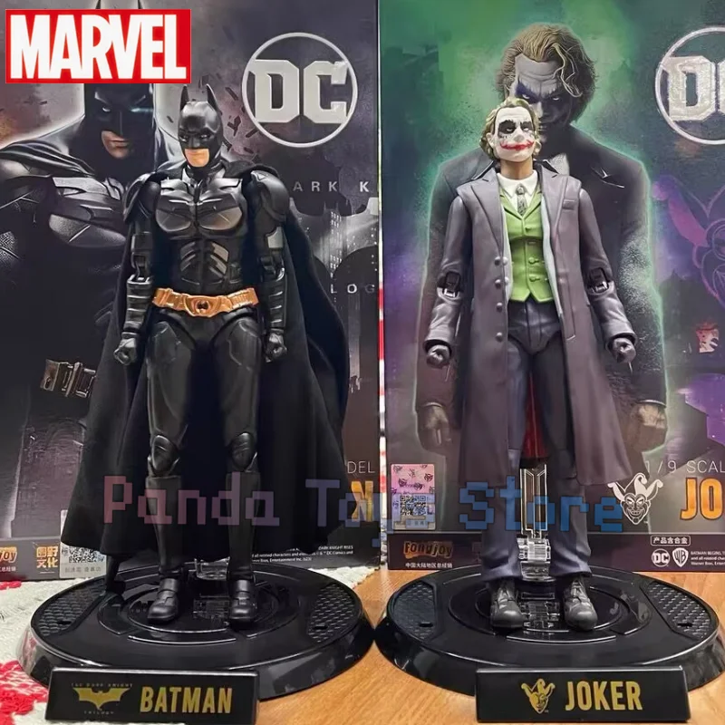 

New Original 20cm Fondjoy Dc Justice League Batman Superman Action Figures 1/9 Model With Display Box Anime Peripheral Ornaments