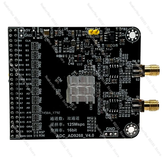 

AD9268 Module High Speed ADC 125m Sampling Rate 16-bit Analog-to-digital Converter FPGA Development Board