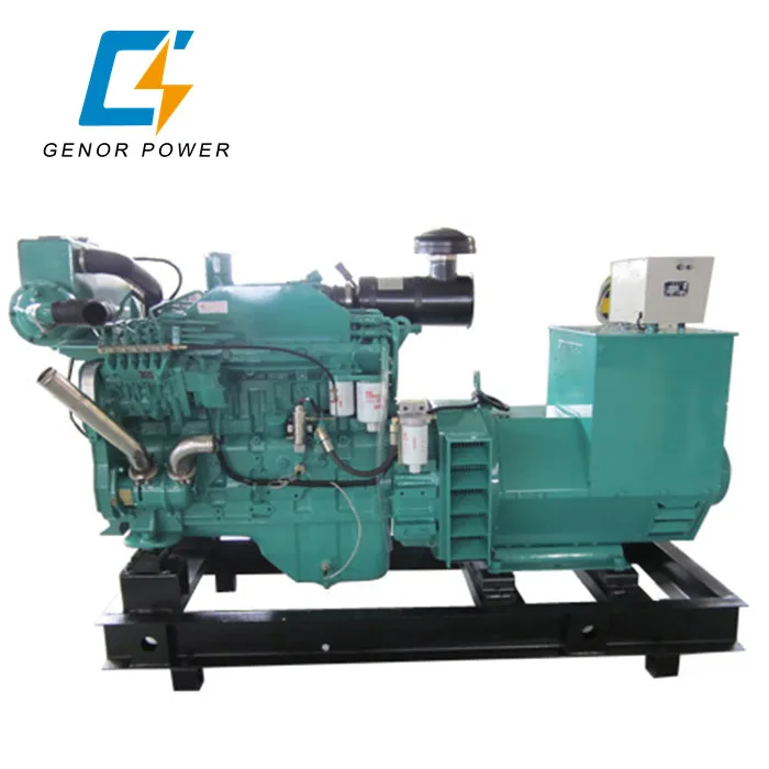 100kw Marine AC Diesel Generator For Ship With Cummins Engine