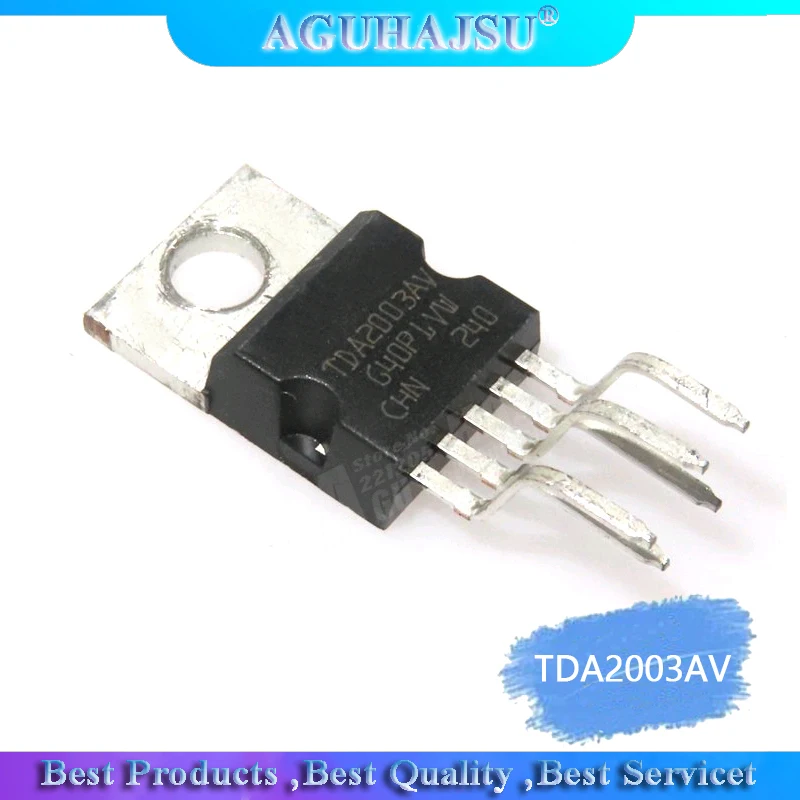 10PCS TDA2003AV  -5 TDA2003 TDA2003A