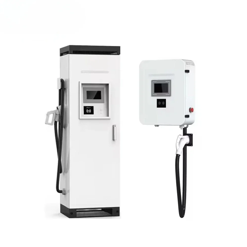 DC Bidirectional 100kw Level 3 Ev Charger EVSE CCS2 EV Charging Station For Business Charging Station Large Garage