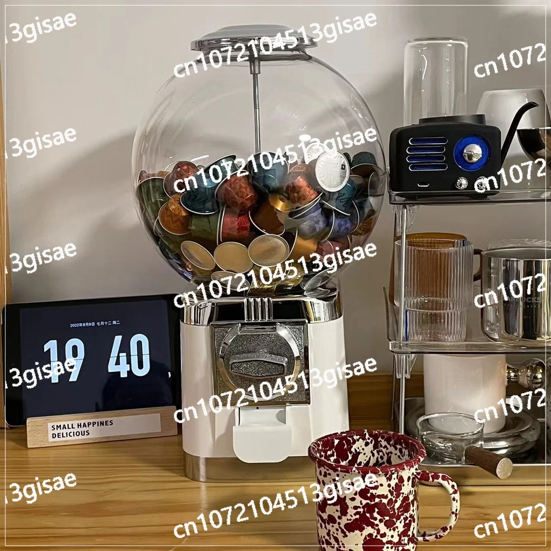 Home Capsule Coffee Gashapon Machine Capsule Coffee Storage Machine Body