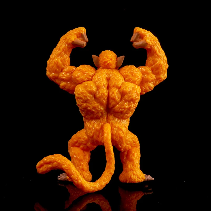 14CM Dragon Ball Z Anime Figure jouets Super Transformation doré grande singe gorille Action PVC Figurine modèle poupées cadeaux enfants