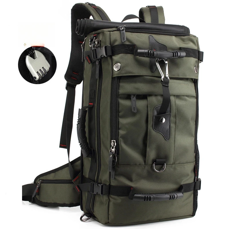 

New Oxford cloth men's shoulder multi-function travel large-capacity backpack men's sports outdoor waterproof mountaineering bag
