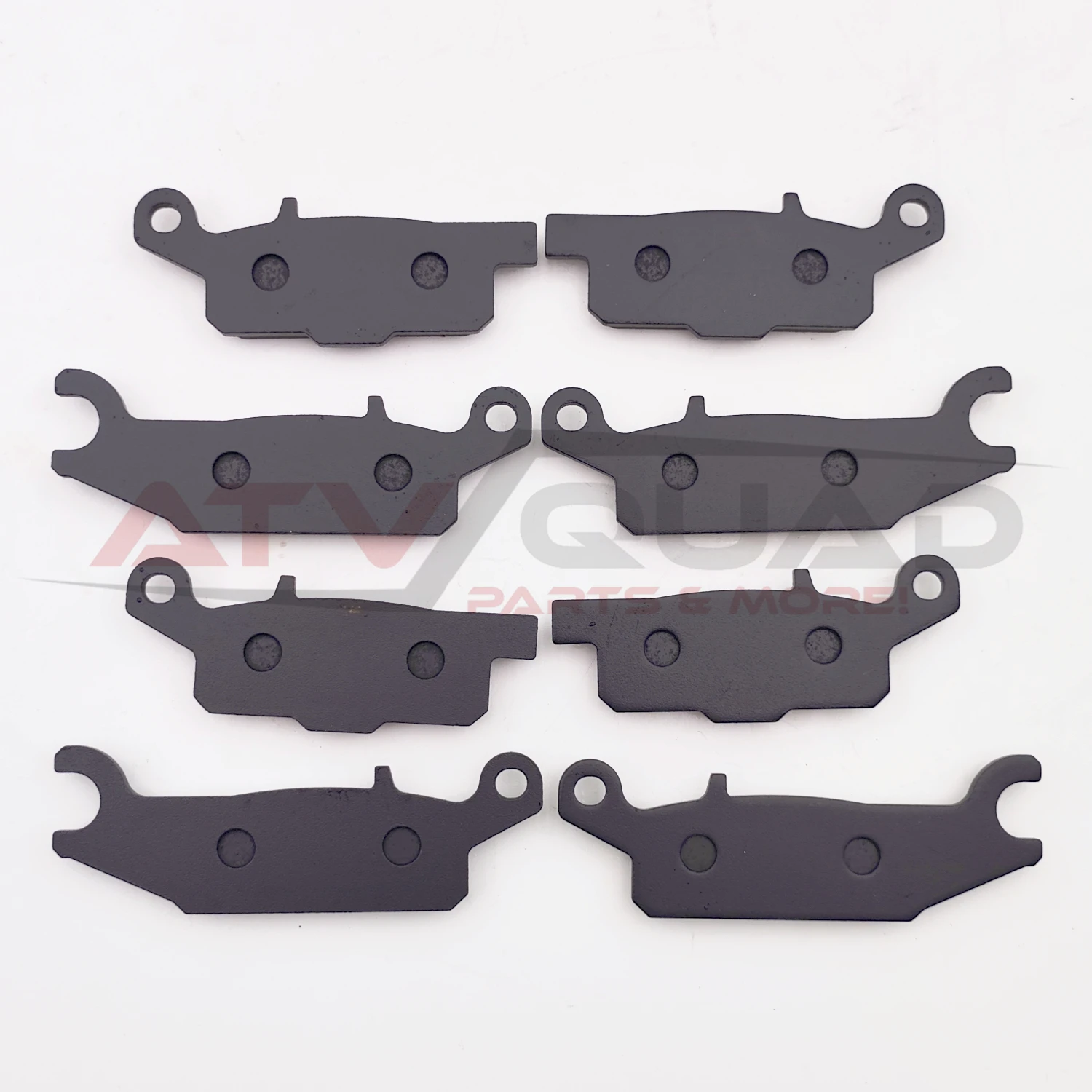 2 Pairs Brake Pad for Yamaha Raptor 250 350 YFM 250 350 Grizzly 550 YFM550 700 YFM700 Kodiak 700 3B4-W0045-00-00 3B4-W0045-10-00