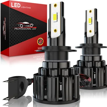 CHUSYYRAY 2pcs Car Lights H7 H11 H1 9005 9006 Super Bright LED Headlights High Low Beam Fog Light Bulb White 6000K
