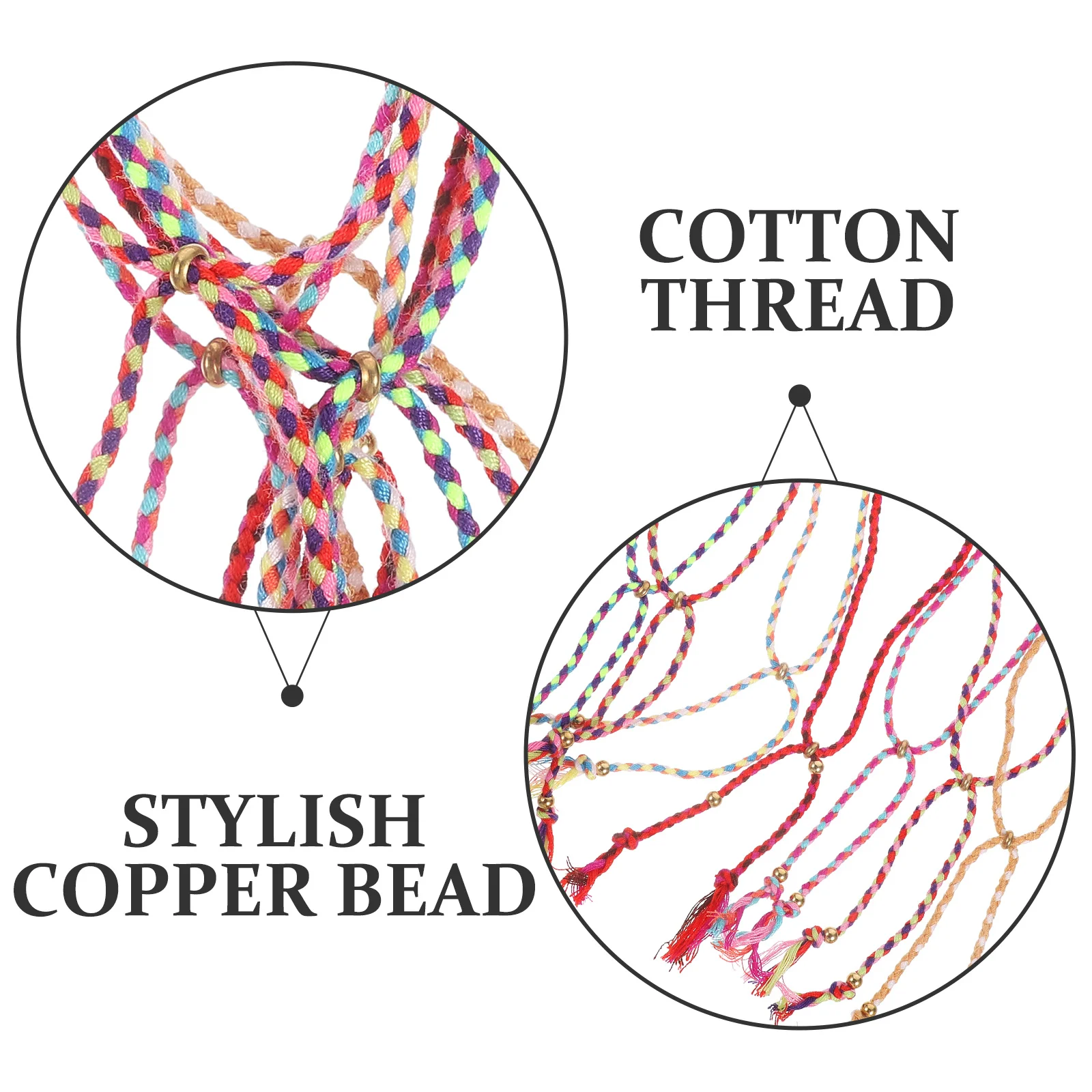 

28pcs Copper Bead Tassel Bracelets Adjustable String Friendship Jewelry For Men Women Aesthetic Rope Bracelet Gift For Boyfriend